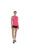 Competition Sleeveless Shirt MARGIE Neon [Elea] Pink/White