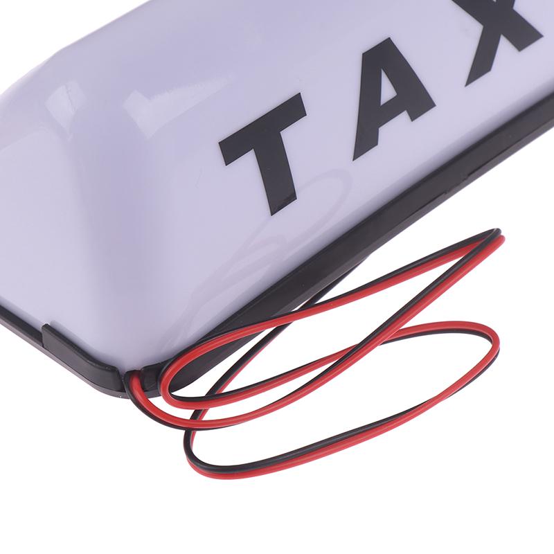 Taxi Schild Kabine Dachaufsatz Auto Magnetschild Lampe 12V Licht Wasserdicht