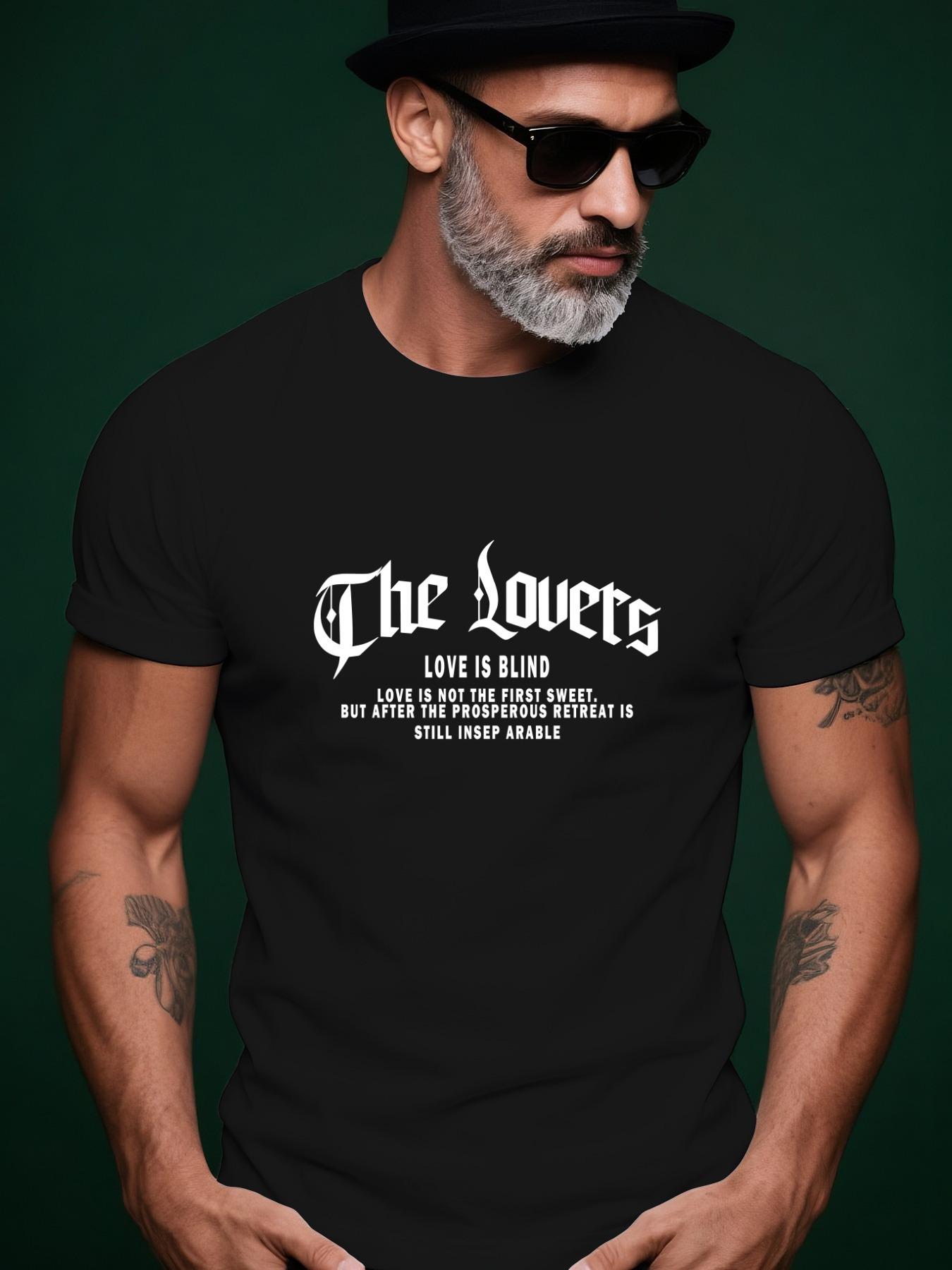 Light Grey Gothic Font Tshirt - Minimalist Everyday Tee f... XXXL