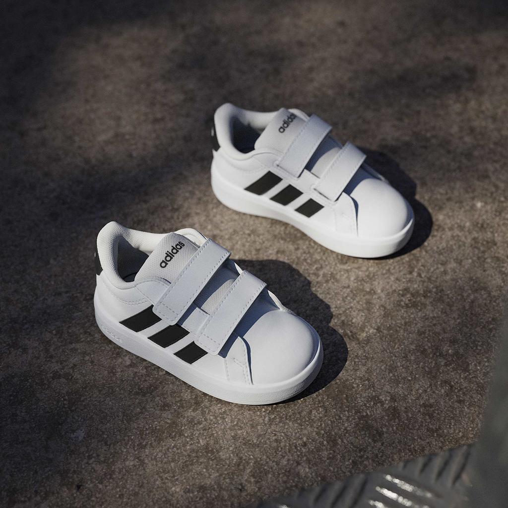 adidas Grand Court 3.0 Comfort Infant [HP3534-FTWWHT/CBLACK/FTWWHT]