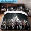 1PC Assass Warrior 3pcs Bedding,Including 1pc Duvet Cover And 2pcs Pillowcases Perfect for Christmas,Ideal for Bedroom, Dormitory