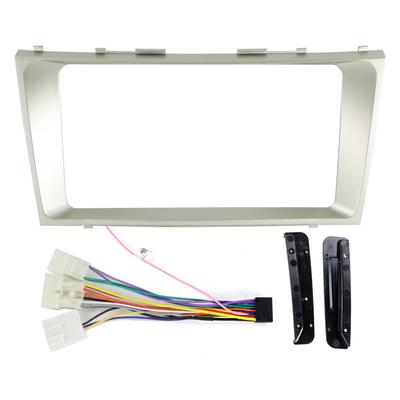 9palcový rám autorádia pro Toyota Camry 2006-2011 Sada pro montáž na palubní desku Stereo GPS DVD přehrávač Instalační panel Adaptér Kryt Fascia Kabel