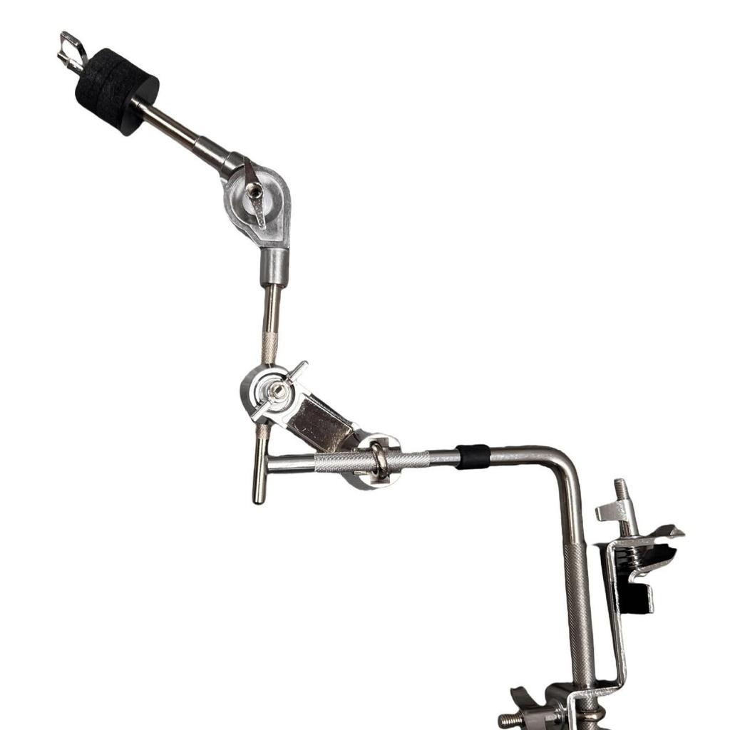 Hi-Hat und Becken Verlängerungsständer mit Klemme und Verbinder für Jazz-Schlagzeuge