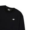 New Balance Sweatshirts Men's Black Crew Neck Moderate Other Unisex NCD42081-BK
