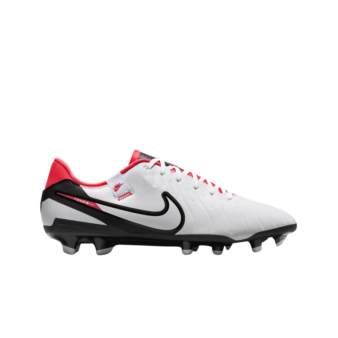 

Nike Tiempo Legend 10 Academy Mg Cleat White Bright Crimson Black 285