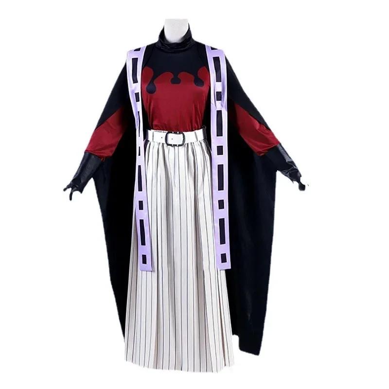Anime Douma Cosplay Costume Wig Fan Doma Douma Cosplay Kimono Outfit Unisex Halloween Carnival Costumes for Men Women Adult