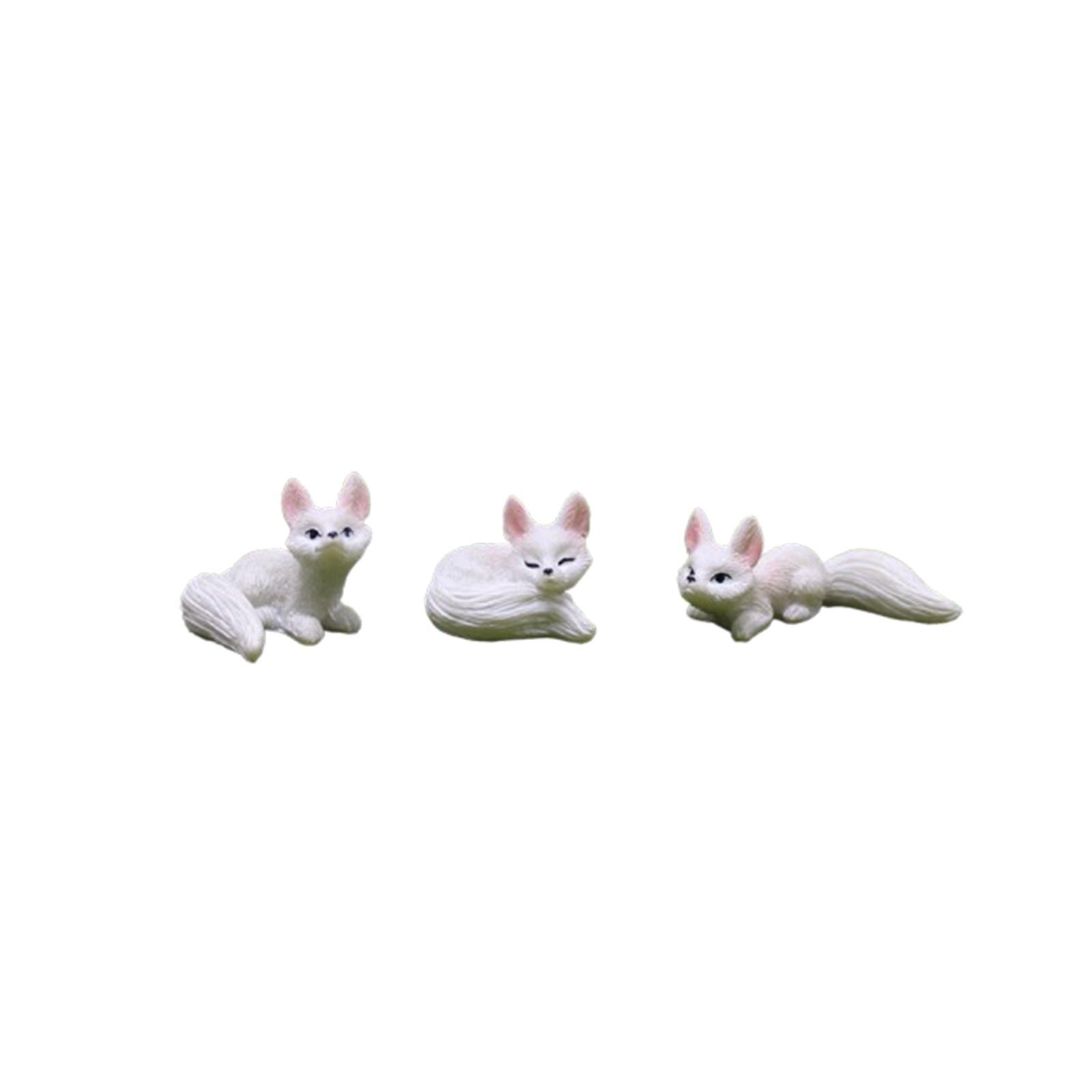 

Имитация Милые Украшения, Маленькие Животные Садовый Декор для Пруда One Size белый