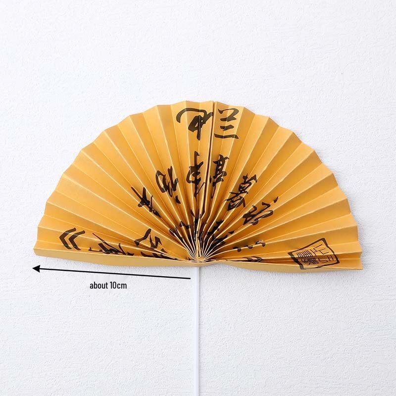 Складной веер-гармошка с каллиграфией Лэй Ли Лантин Сюй