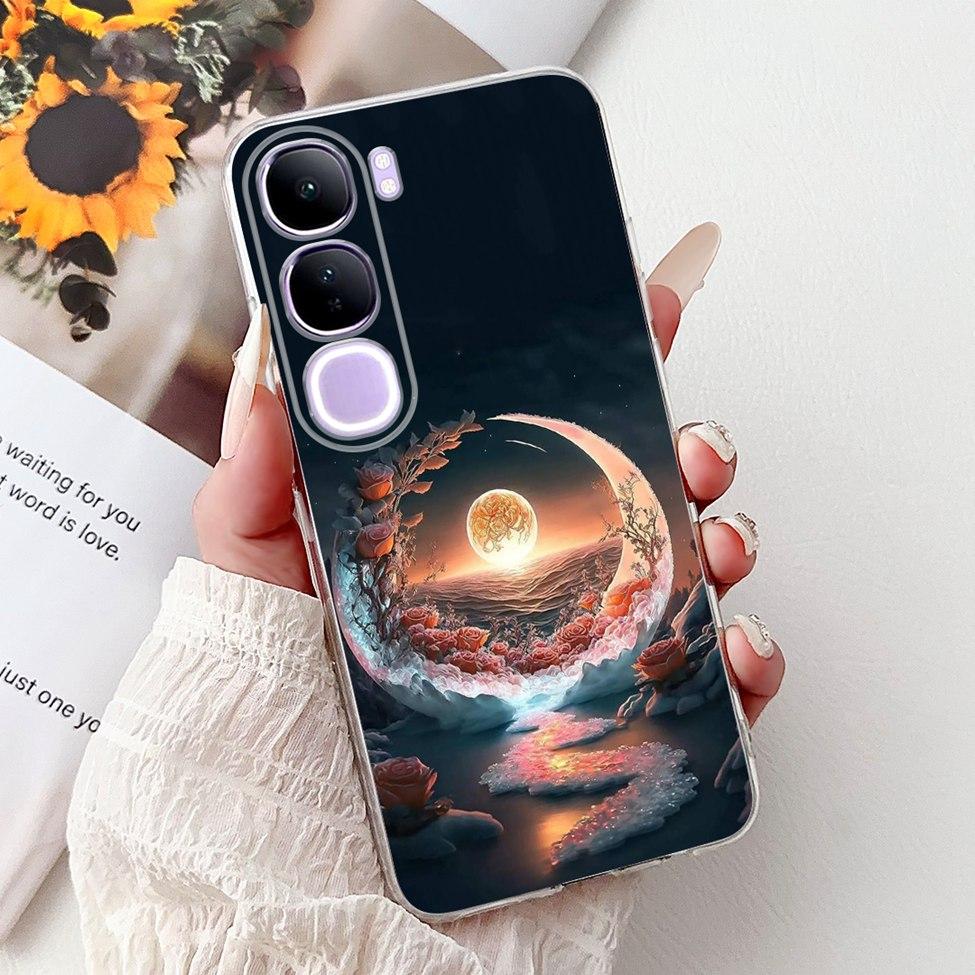 Clear For Vivo V40 Lite IDN Case 4G 5G Cute Cartoon Cool Luxury Funny Boys Girls Phone Case For vivo V40 Lite 5G IDN Back Cover
