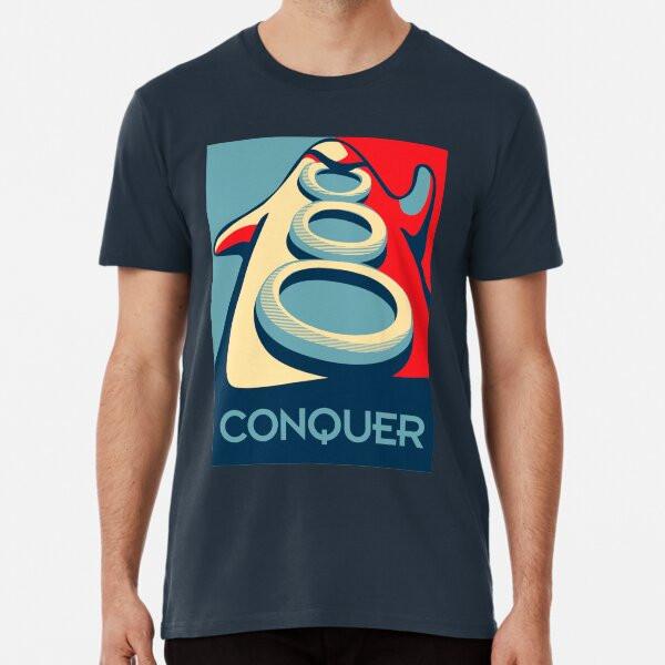 

Conquer S to 5XL Made in the AU/USA T-Shirt L