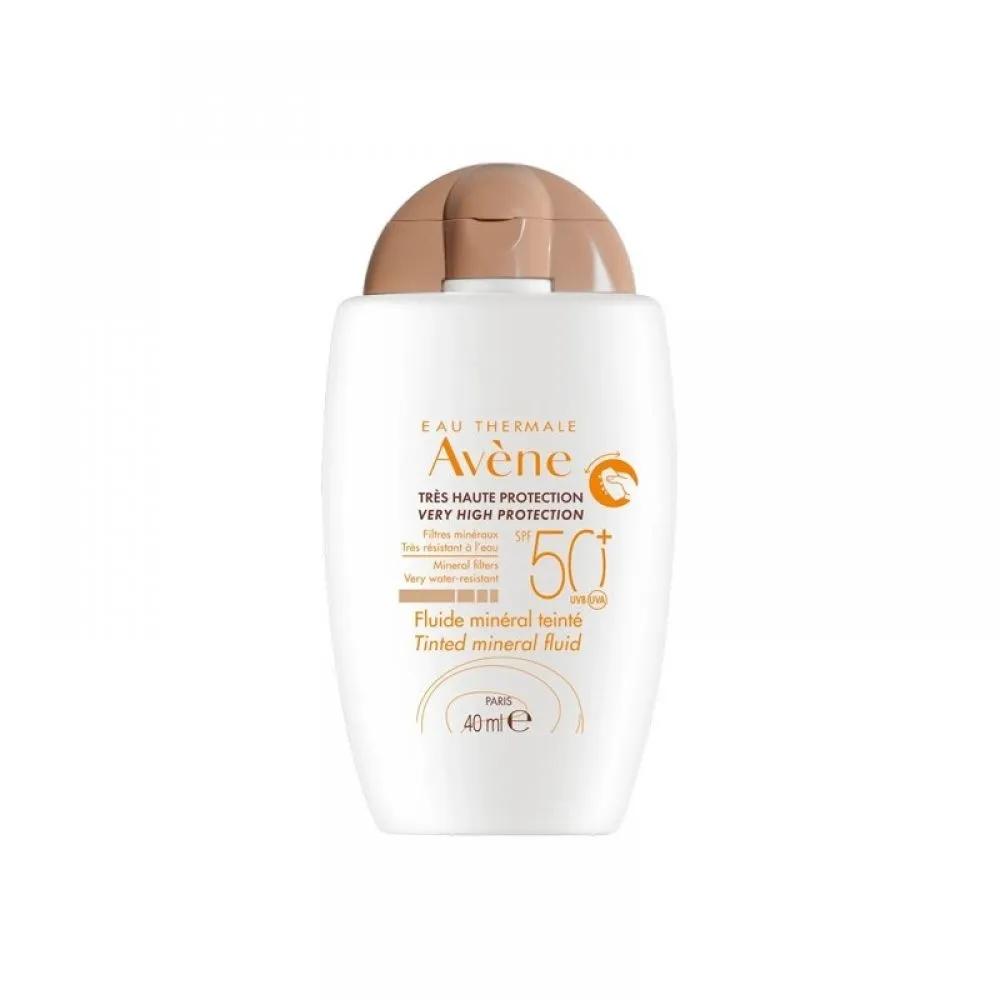 Avene Fluid Mineral Tint Tres High Protection SPF50+ 40ml