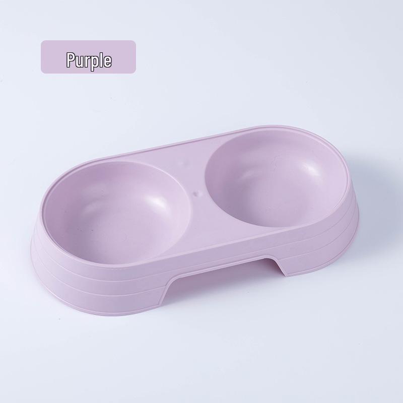 

Двойная миска для кошек - Миска для кормления питомцев цвета макарон Bulk, 600 units per box