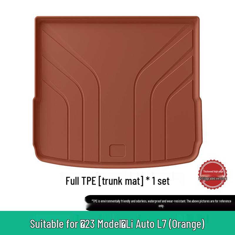 Custom Fit 2023-2024 Li Auto L7 Car & Trunk Mats - All TPE Material