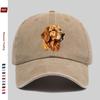pc Cute Golden Retriever Print Baseball Cap Pet Portrait Design Decorative Hat Comfortable Lightweight Headwear Adjustable S