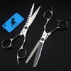 6.0" FXY6-60 Barber & Hairdressing Scissors Set: Straight & Thinning Shears