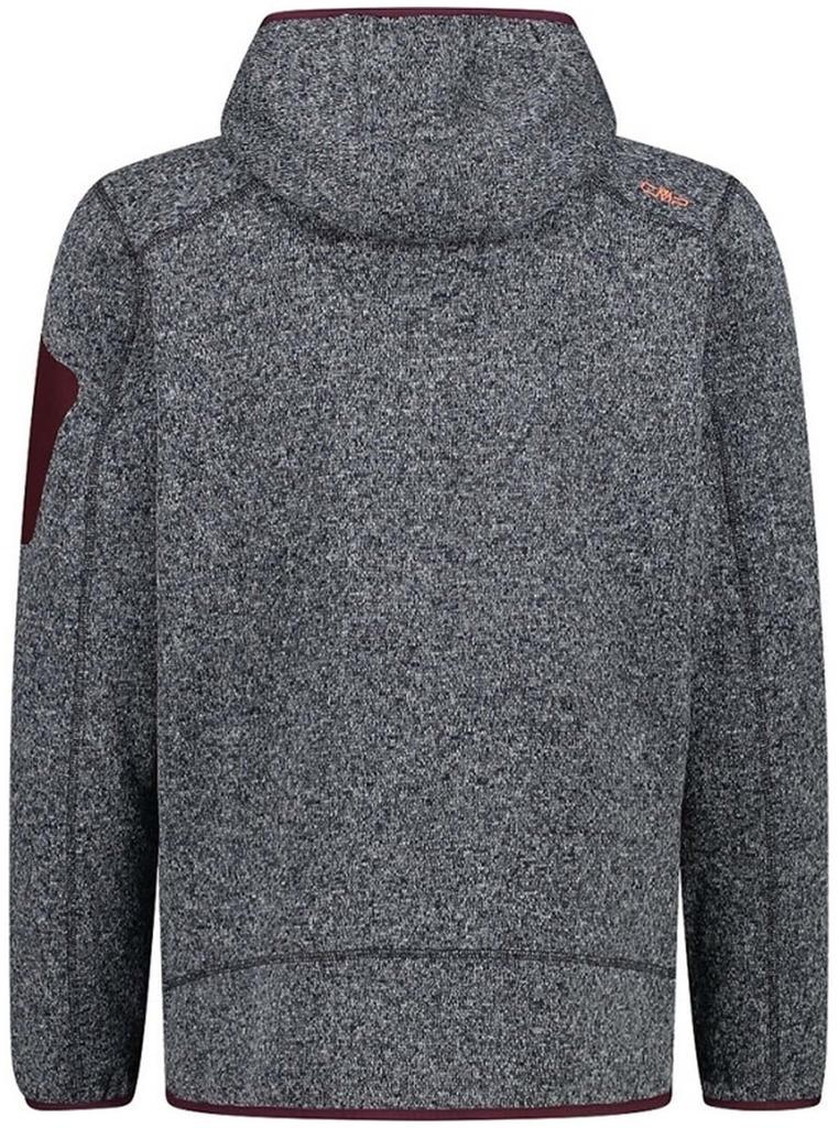 Куртка CMP Man Jacket Knitted Fix Hood (3H60847N) Флис на молнии 3H60847N 25UP-56