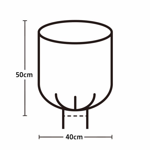 Chemical Japan Trash Bags, Easy To Use, 20-Count, Semi-Transparent, 10L, HD-504N