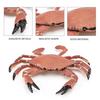 Simulation Animal Model Vivid Intelligence Development Solid Aquarium Miniature Crab Cognition Education Toy for Home