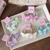 10Pcs Cute Elastic Rubber Band Sweet Hair Rope Luxury Princess Headwear  Hair Accessories