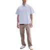Club Oversized Comfortable Button Short Sleeve Shirt Unisex Shirts HJ2027-057
