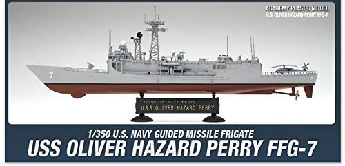Academy 1/350 Oliver Hazard Perry FFG-7 AM14102 Plastic Model