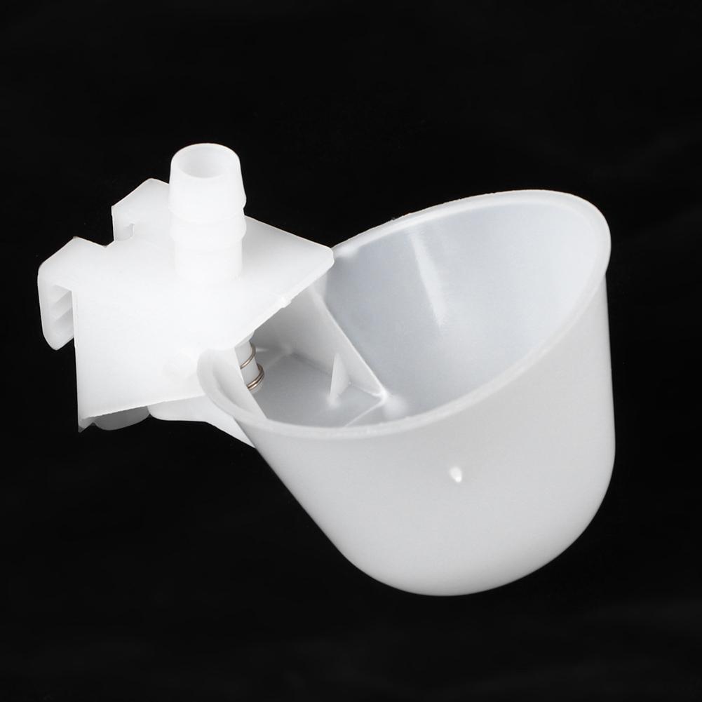 12 Pcs Bird Automatic Drinking Hanging Cups for Quail Pigeon Cage Birds Feeding Equipments