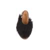 UGG Sandali a ciabatta comodi e casual con suola in gomma, silenziosi e ad asciugatura rapida, calzature da donna, neri 1019870-BLK