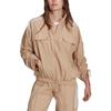 adidas Originals Jackets Women's Khaki Stand Collar Moderate Other HM1700