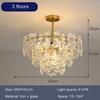 Modern Light Luxury Living Room LED Chandeliers Glass Bedroom French High-quality Ceiling Light Decoration Dining Room Lighting