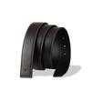 Herren Hochwertige Dornlose Gürtel Glatte Schnalle Männliche Gürtel ohne Schnalle Luxusmarke Gürtel Ohne Schnalle PU-Leder Gürtelbund Ohne Schnalle 3,8 cm