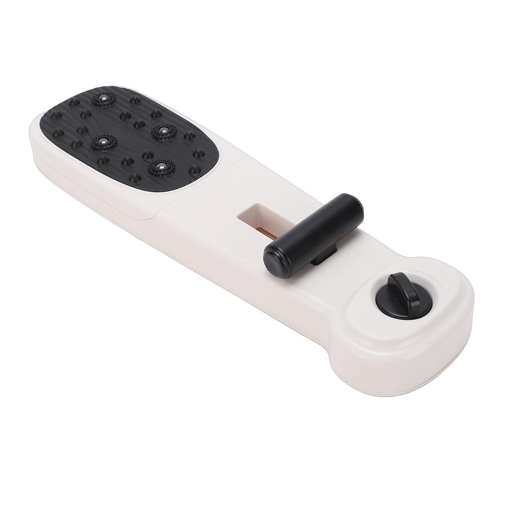 Foot Arch Trainer with Adjustable Resistance Massage Roller 2 in 1 Design Portable Foot Exerciser White