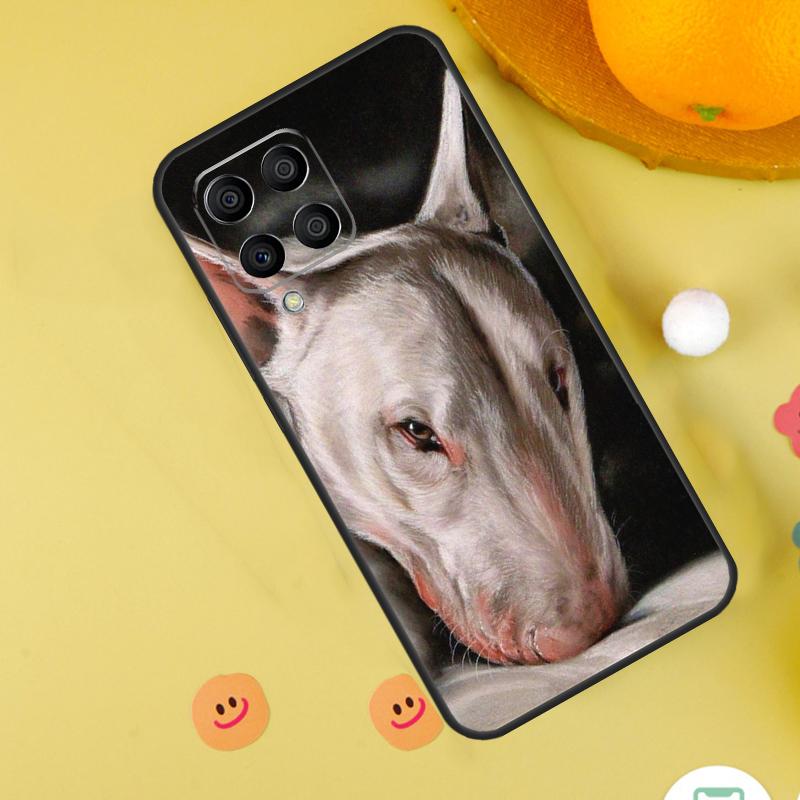 Bullterrier Bull Terrier Dog Case For Samsung Galaxy M20 M35 M55 M15 M32 M16 M36 M56 M54 M23 M52 M34 M14 M11 M31 M13 M53
