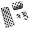 Set de 4 Bucăți Capac de Pedală de Înlocuire pentru Vito W639 W447 2011 2018 Mașină Set de Pad-uri pentru Pedală Antiderapante pentru Accelerator, Frână și Zona de Odihnă
