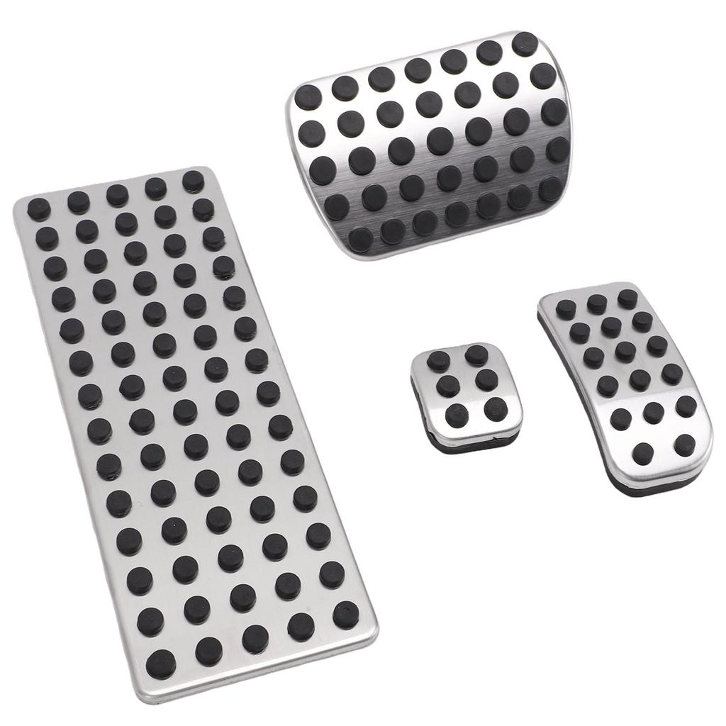 Set de 4 Bucăți Capac de Pedală de Înlocuire pentru Vito W639 W447 2011 2018 Mașină Set de Pad-uri pentru Pedală Antiderapante pentru Accelerator, Frână și Zona de Odihnă