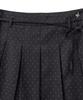 Lougeu Dot Chiffon Layered Skirt_Black