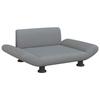 VidaXL Dog Bed Light Grey 70x45x28 Cm Fabric 171996