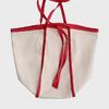 Daily Canvas Shoulder Bag (Red)
