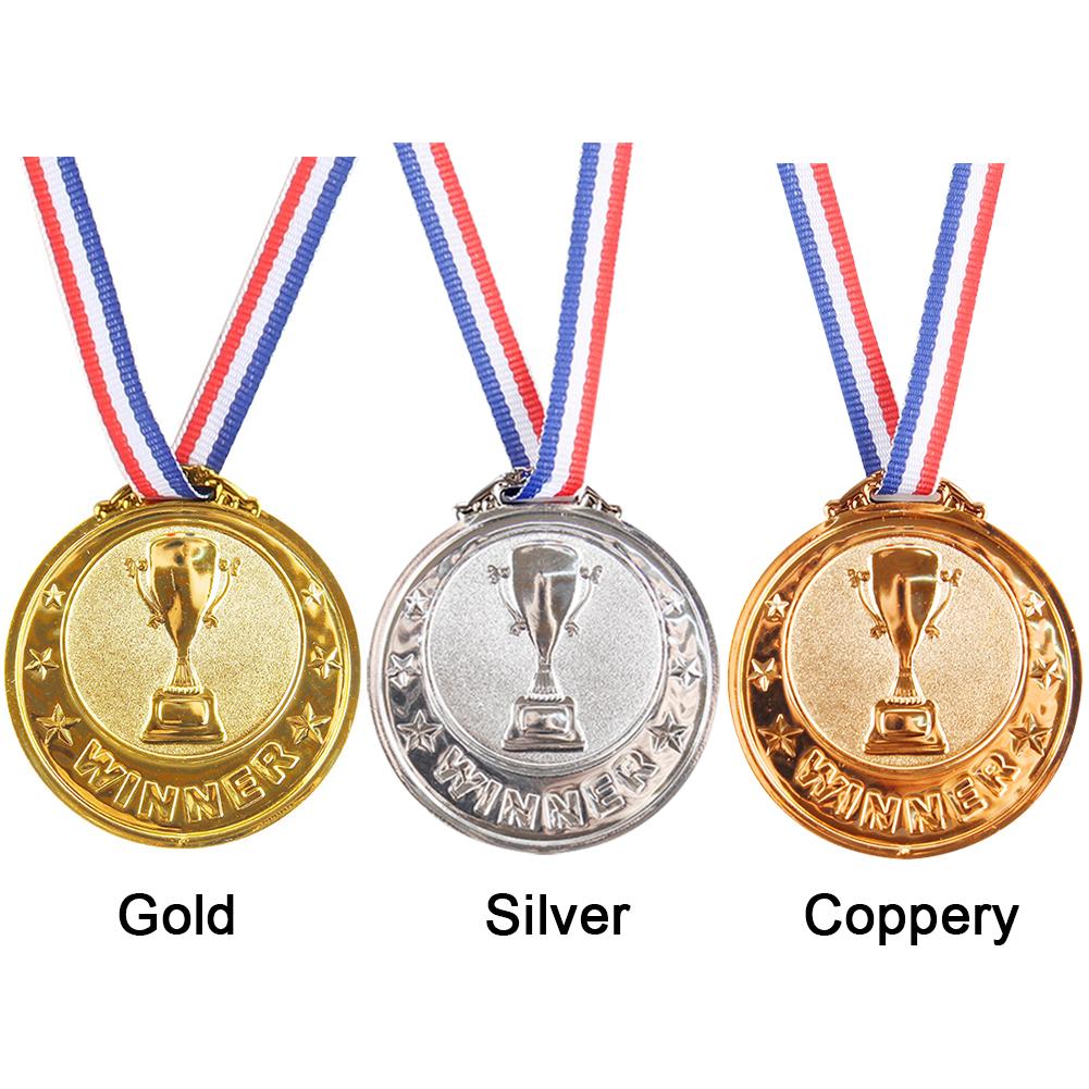 2.55 in Medal Football Competition Prize Souvenir Gift Gold PP Winner Medal Gold Silver Bronze Prize for Competitions