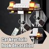 AE86 Car Headlight Key Holder Decor Creative Senior Key Hanger Wall-mounted Home Key Hooks Room Wall Decoration Enthusiasts Gift