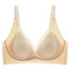 Comfortable and Seamless Summer Thin Small Breasts Show Large Gathering and Pulling Anti-sagging Breathable Bra shield.cmABC Cup