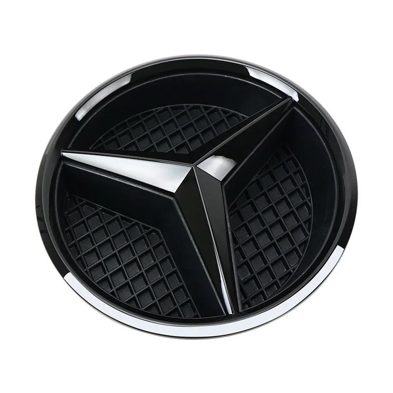 Nytt 2025 Hot Car Grill Emblem Star Badge Car Front Grill Logotyp För Mercedes Benz W205 ABC W212 W20E GLA GLK CLA CLS SLK VIANO A