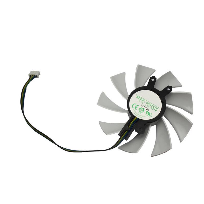 87mm GA92S2H Grafik Kartı Soğutucu Fan GTX 1060 1070 1070TI 1080 KFA2 GALAXY GEFORCE GTX1060 GTX1070 GTX1080 TI için Sıcak