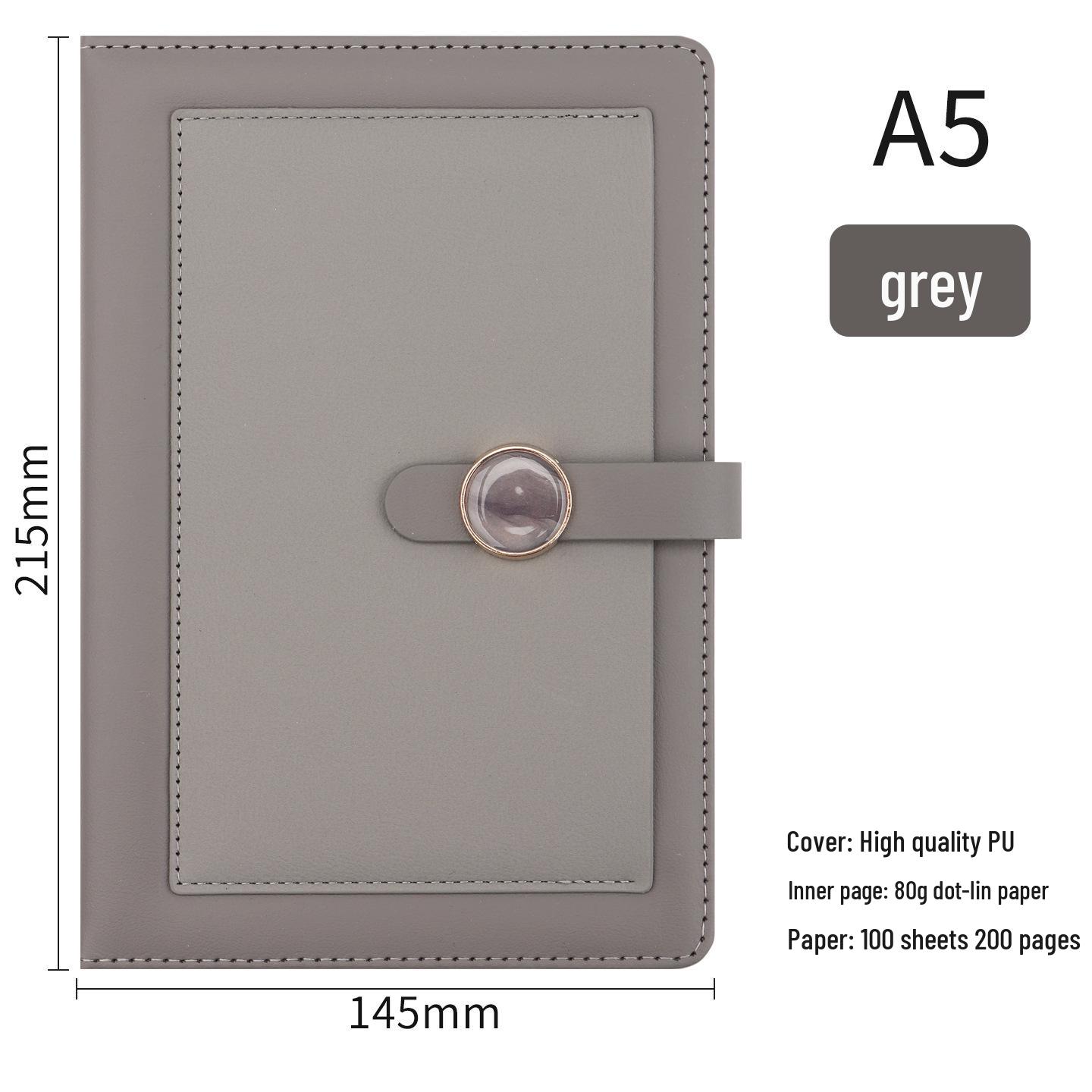 Custom Logo A5 Business Notebook Gift Set - Ideal for Meetings & High-End Gifts