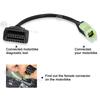 OBD2 for Kawasaki 4pin Cable To 16Pin OBD2 Motorcycle Diagnostic Adapter Connector Cable for Z250 Z650 Z900 ER6N EX650F Ninja400
