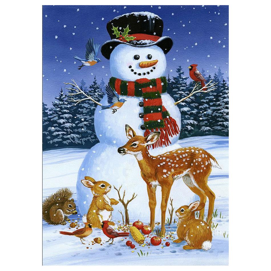 

Christmas diamond painting YM29-10