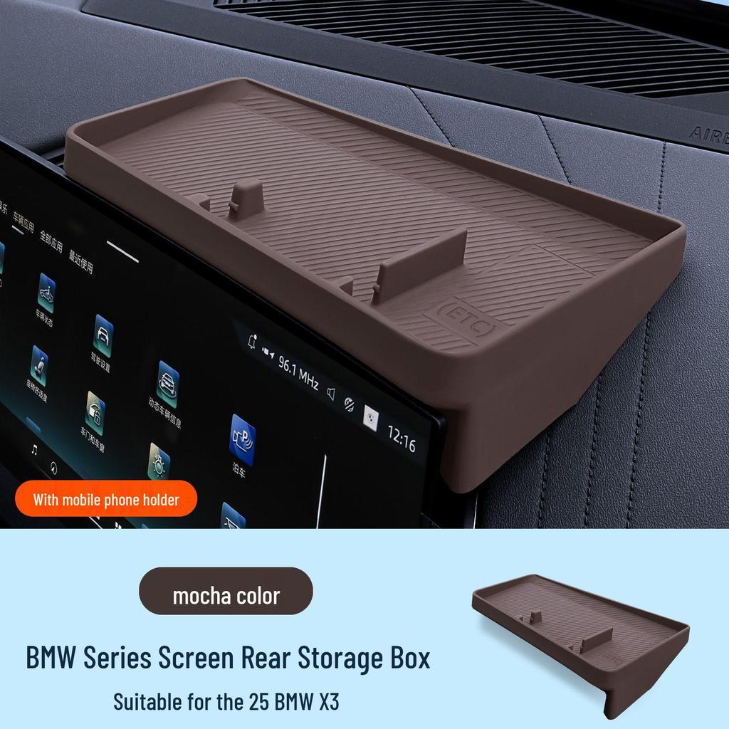 Caixa de Armazenamento de Silicone para Série 3, 5, 7 & X3, X5, X6, X7 da BMW - Console Central