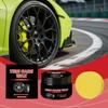 Tire Care Cream Shine 50g Wheel Care Paste Retreading Maintenance Crack Prevention Explosionproof Tire Care Cream