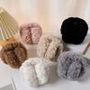 Soft Foldable Ear Cover Windproof Winter Thicken Earflap Fashion Solid Color Earmuffs  Ski