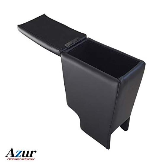 Azur Black Console Made In Japan for Toyota Succeed Armrest, Leather-Look Box,