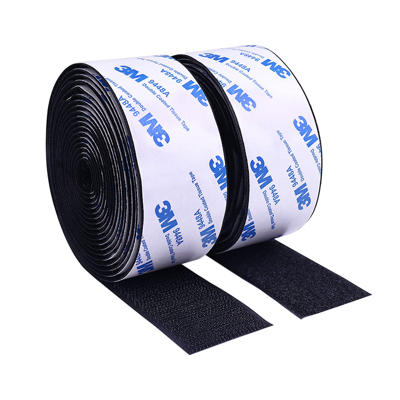 

Samcos Zipper Velcro Tape with Adhesive Male and for Home Screen and DIY Set of Black Wide x 5m Tape, Strong, Double-Sided Backing, Female,